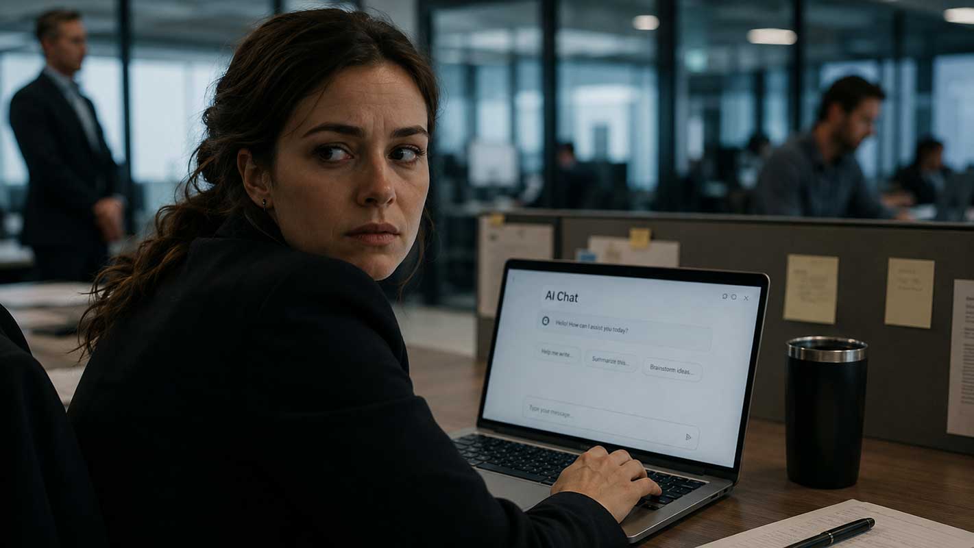 Medo de IA no trabalho: por que 75% dos profissionais escondem o uso da ferramenta