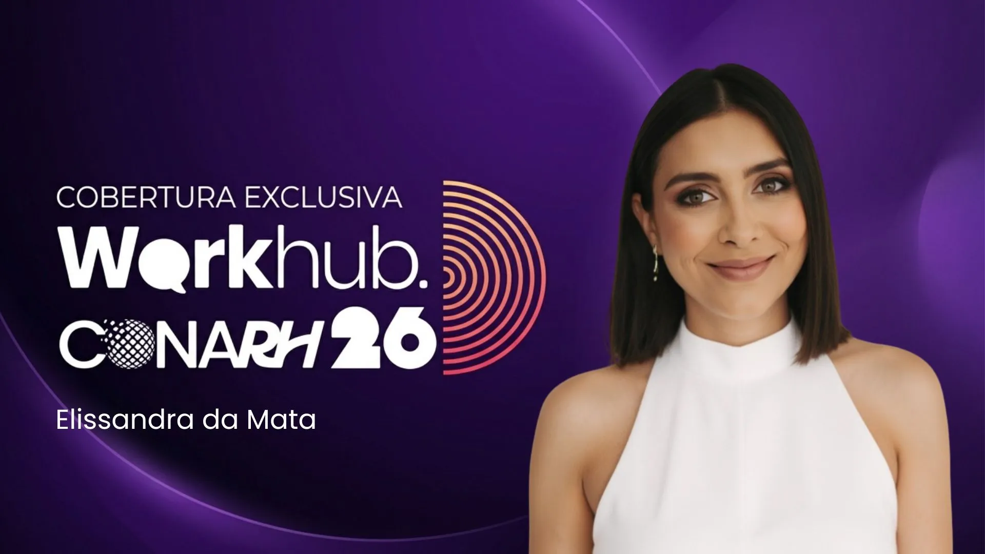 Elissandra da Mata durante palestra sobre padronização no RH, processos de pessoas e justiça organizacional no CONARH 2026