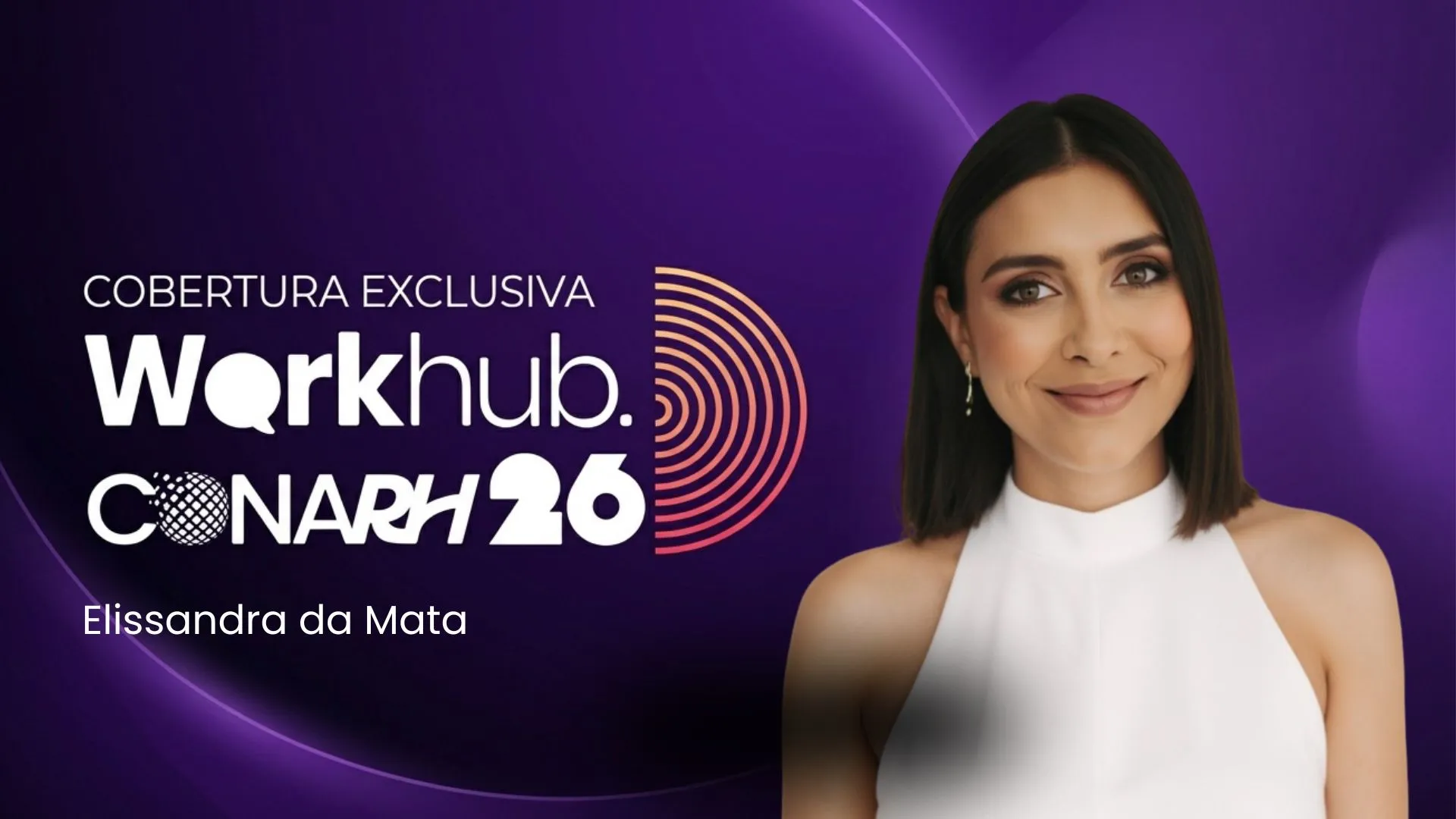 Elissandra da Mata durante palestra sobre produtividade no RH e gestão de pessoas no CONARH 2026
