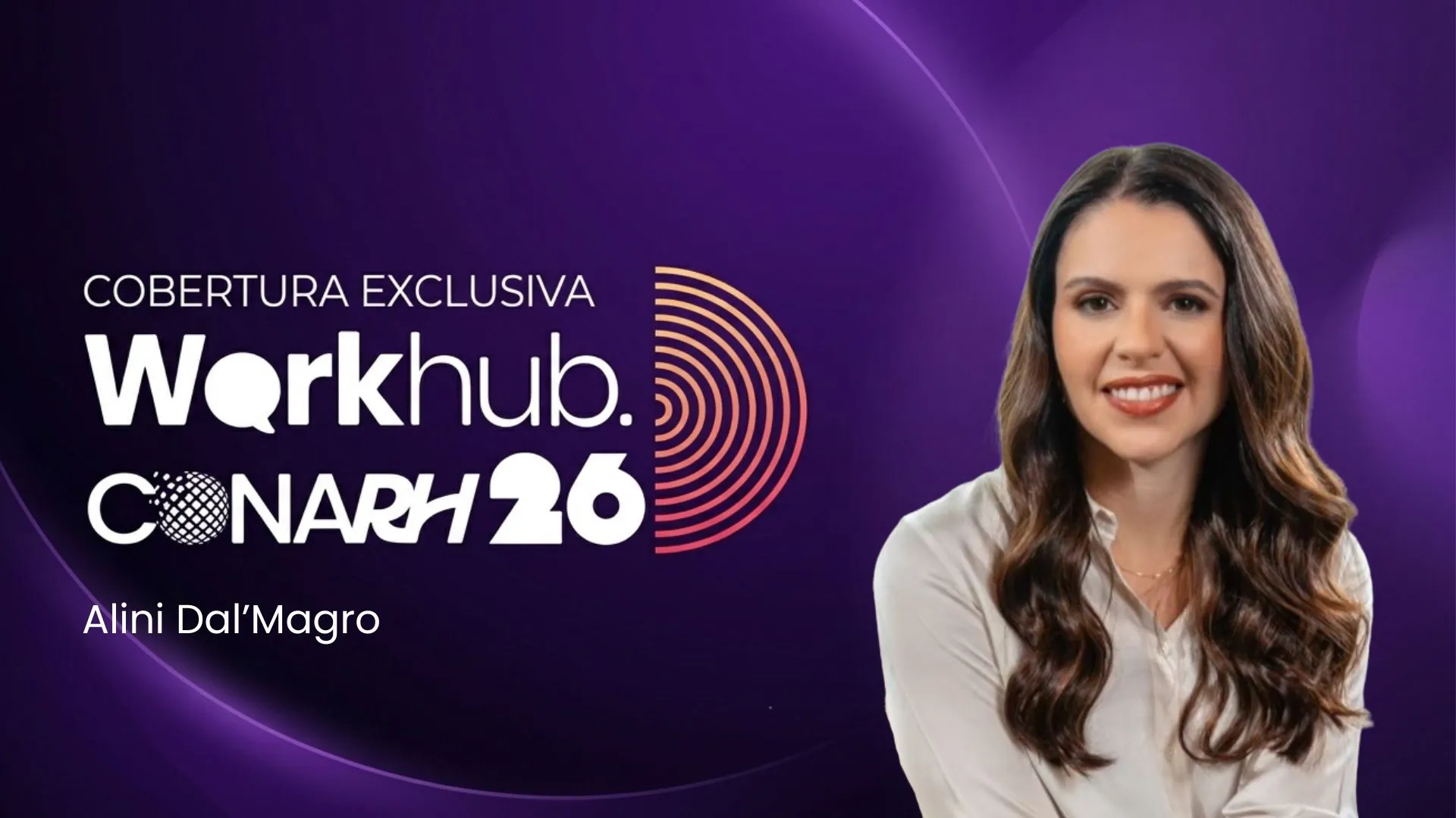 Alini Dal’Magro durante palestra sobre competências transferíveis, habilidades humanas e futuro do trabalho no CONARH 2026